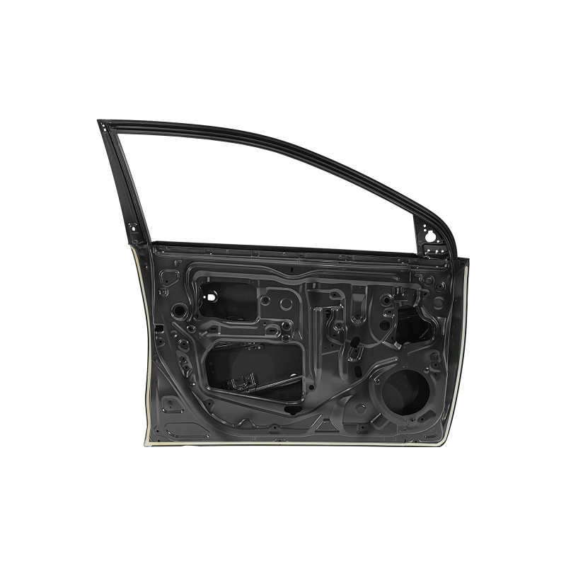 FRONT DOOR THAILAND COMPATIBLE WITH 2013-2017 TOYOTA YARIS, (STEEL), LH 