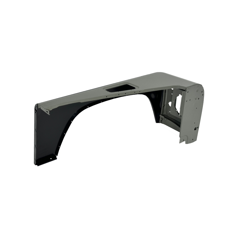 FRONT FENDER ASSY COMPATIBLE WITH 1998 LAND ROVER DEFENDER 90/110 TDI, (STEEL), LH