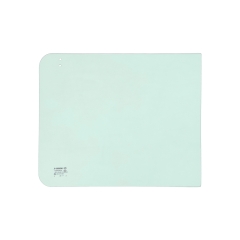 REAR CAB FRONT WINDOW GLASS WLTH HOLES COMPATIBLE WITH1998 LAND ROVER DEFENDER 90/110 TD4/TDI, (GLASS), LH