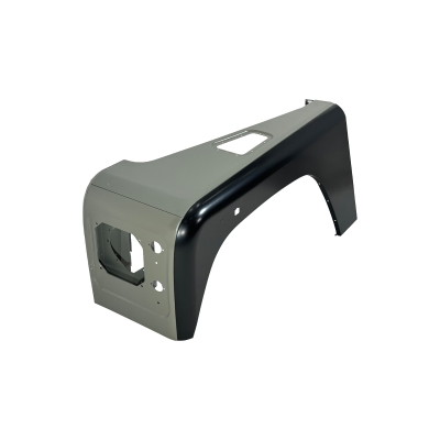 FRONT FENDER ASSY COMPATIBLE WITH 1998 LAND ROVER DEFENDER 90/110 TDI, (STEEL), LH